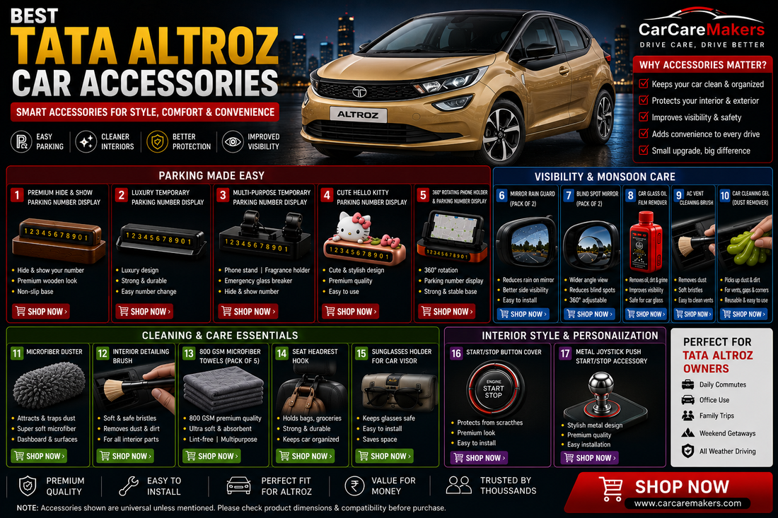 Tata Altroz Car Accessories