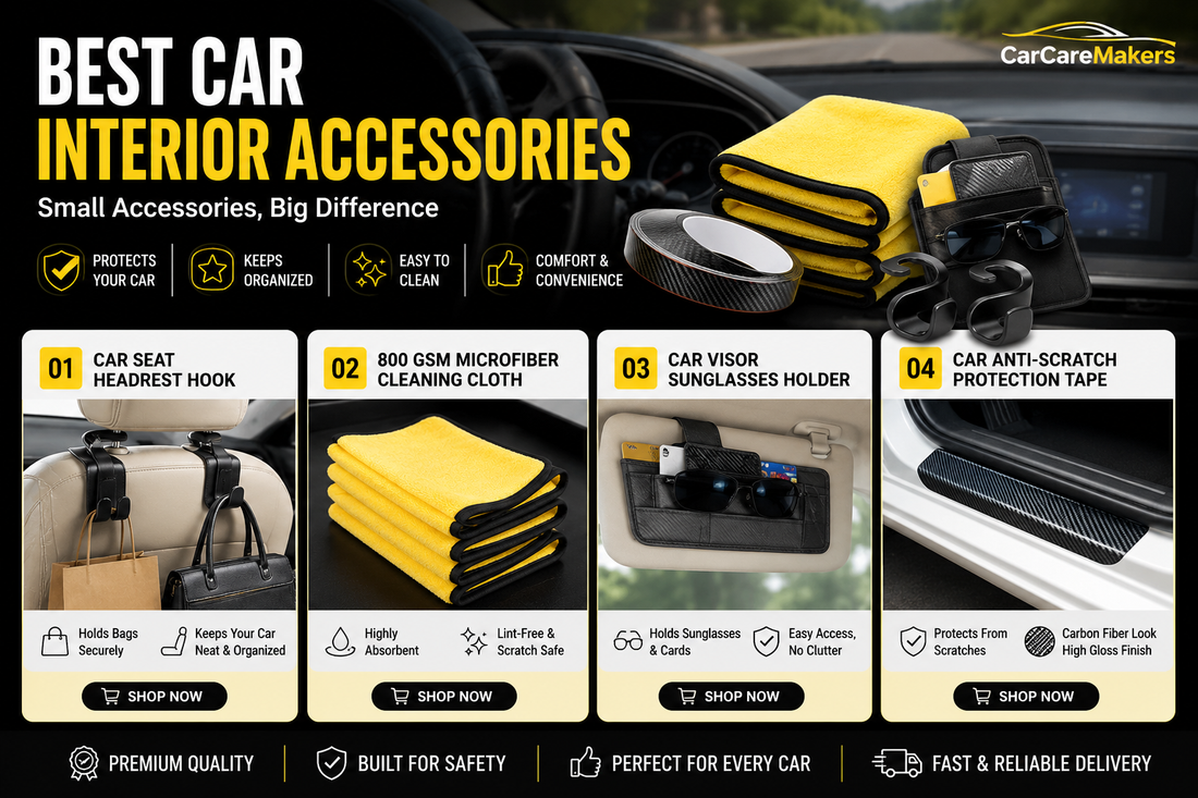 Best Car Interior Accessories for Daily Use: Smart & Useful Accessories for Every Car