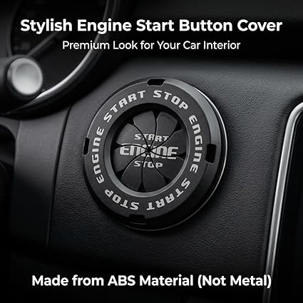 Car Start Stop Button Cover Creative Engine Start Stop Button Cover