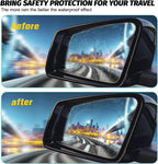 CarCareMakers Car Mirror Rain Guard (2 Pcs)