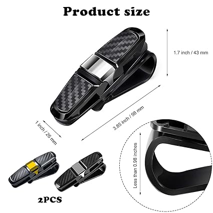 Sunglasses Holders for Car Visor