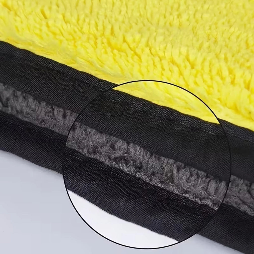 Multipurpose Microfiber 800 GSM Pack of 5-40cm x 40cm Cleaning Towel Microfibre Cloth Highly Absorbent Dust Towels for All Vehicles Bikes Cars Glass
