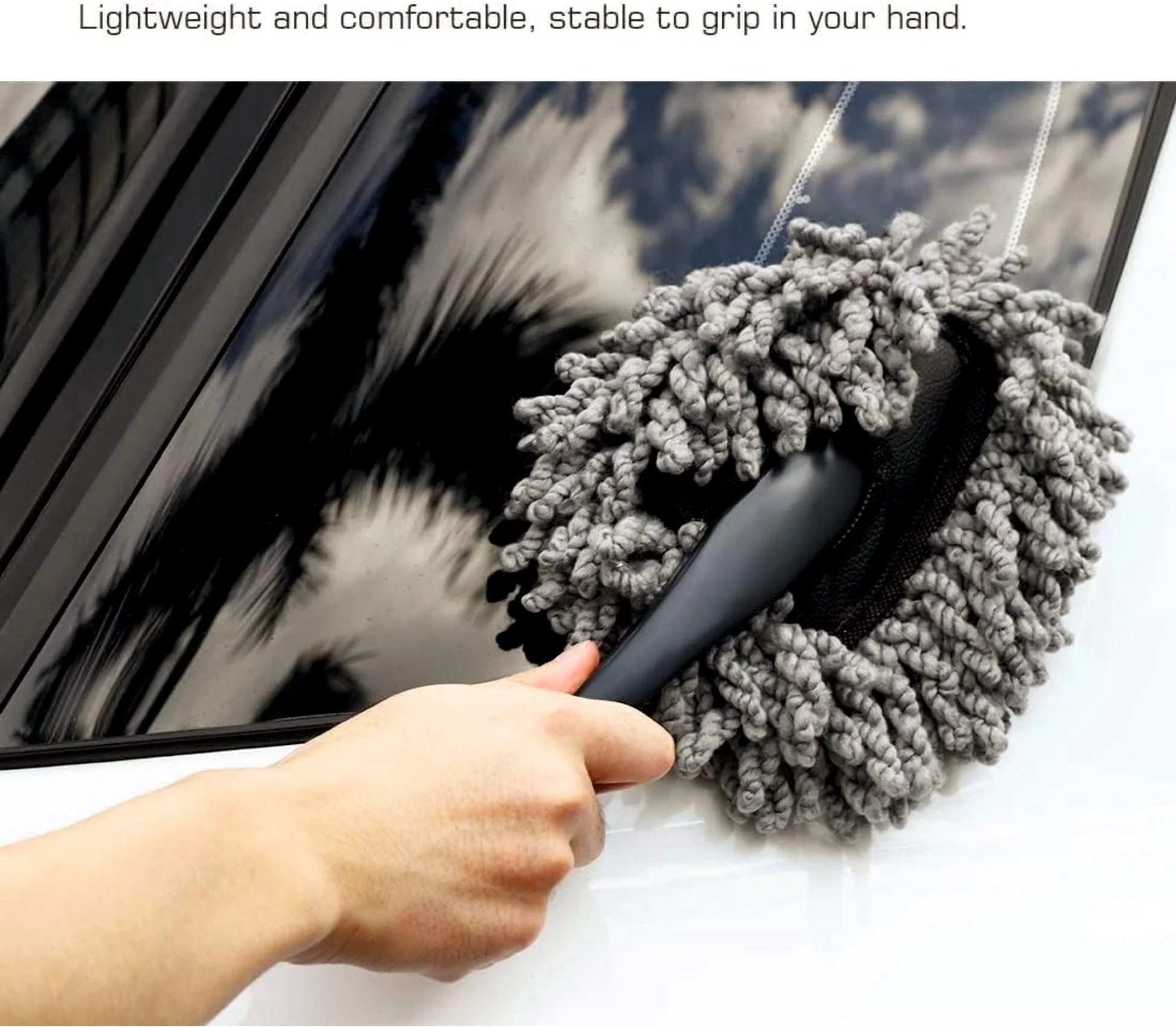 Duster Mop for Car Small Duster Car Cleaning Tool Microfiber Cleaning Brush