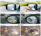 CarCareMakers Car Mirror Rain Guard (2 Pcs)