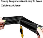 Car High Gloss Anti Scratch Black Carbon Fiber Paint Protection Film Tape