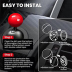 CarCareMakers Car Push Start Stop Button Metal Joystick for Push Start Stop Button All Cars