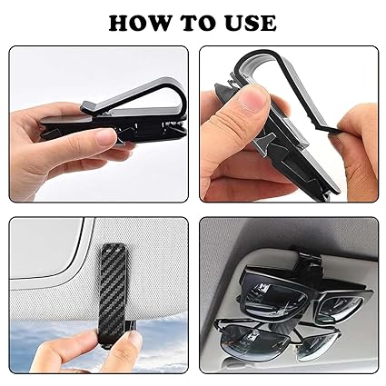 Sunglasses Holders for Car Visor