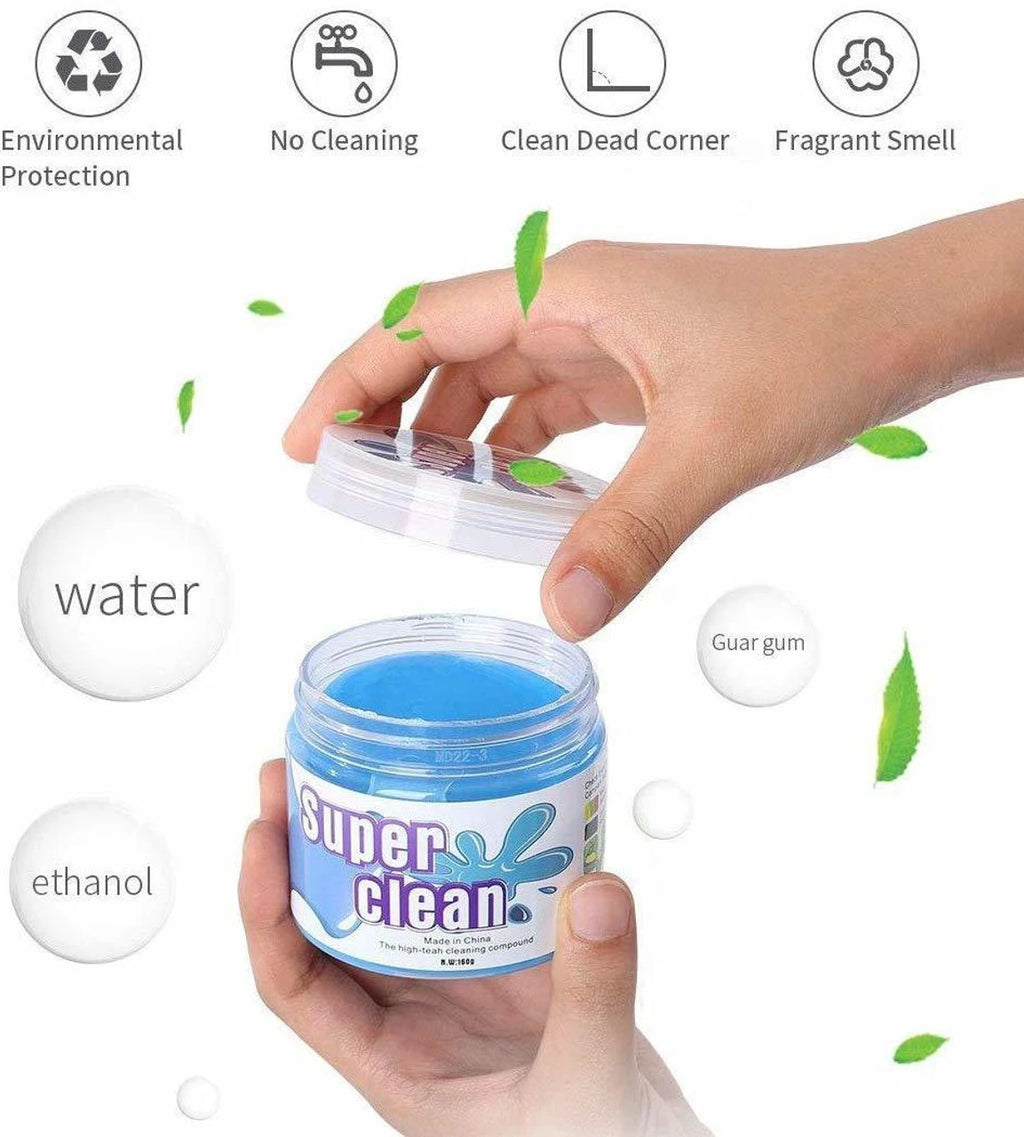Car Cleaning Gel Slime Dust Remover for Car Vent Keyboard Dirt Cleaner