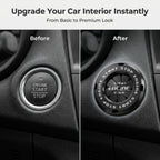 Car Start Stop Button Cover Creative Engine Start Stop Button Cover