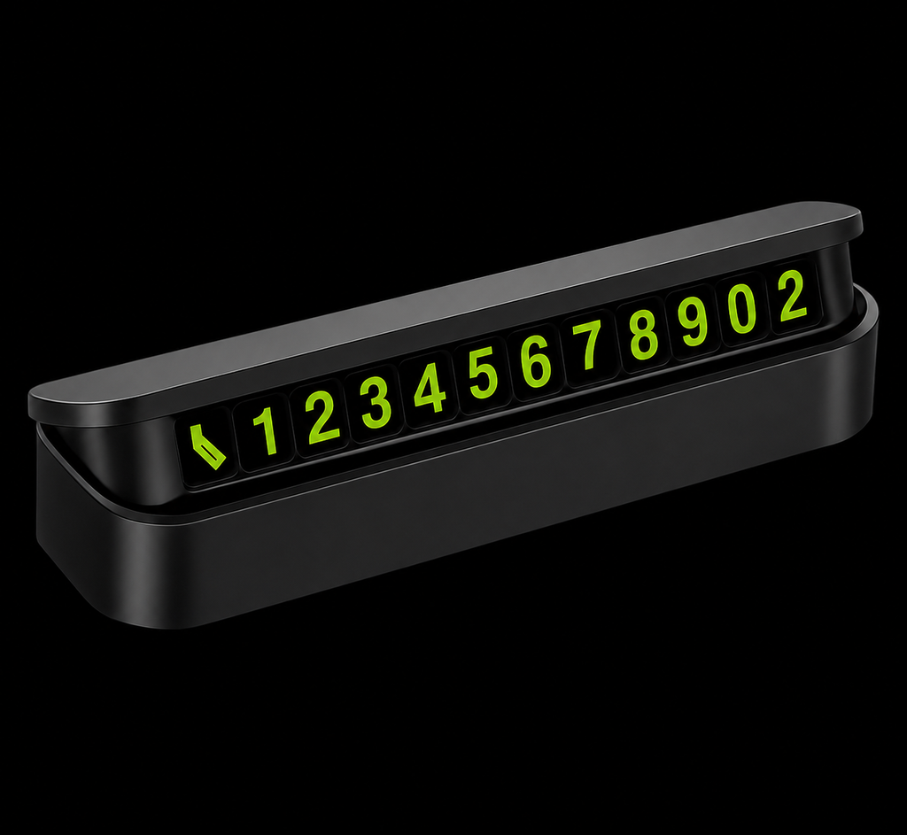 car parking mobile number plate