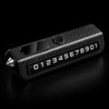 premium car parking numbeer plate black