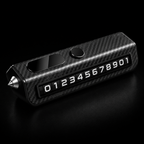 premium car parking numbeer plate black