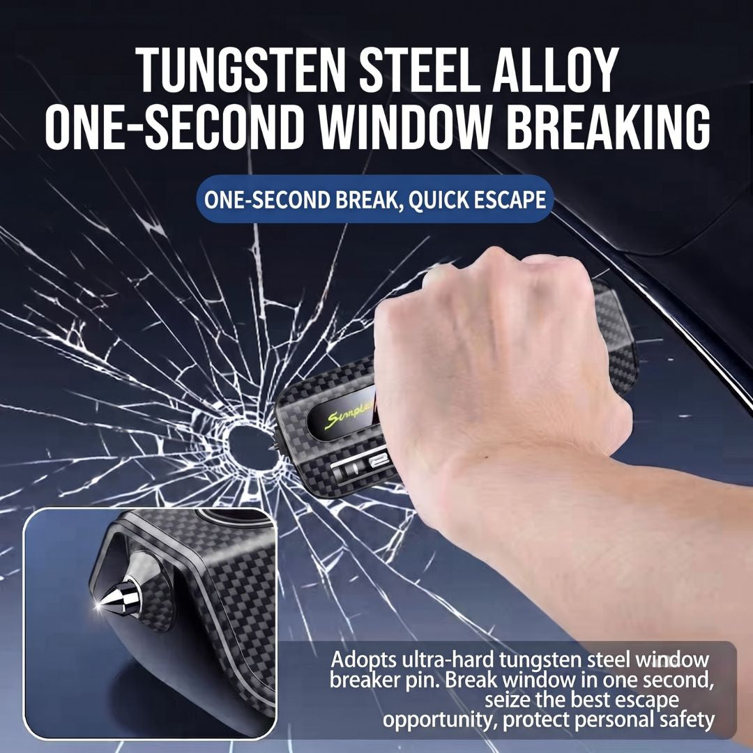 Temporary Car Parking Number Display - Black