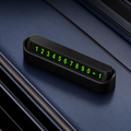 Temporary Car Parking Number Display Push Back Function