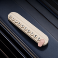 Temporary Car Parking Contact Number Display With Air Fragrance Facility Cream Color